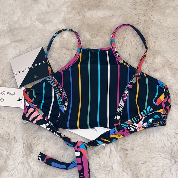 Vera Bradley Swimwear Reversible Halter Top XS (0-2) - Picture 3 of 10